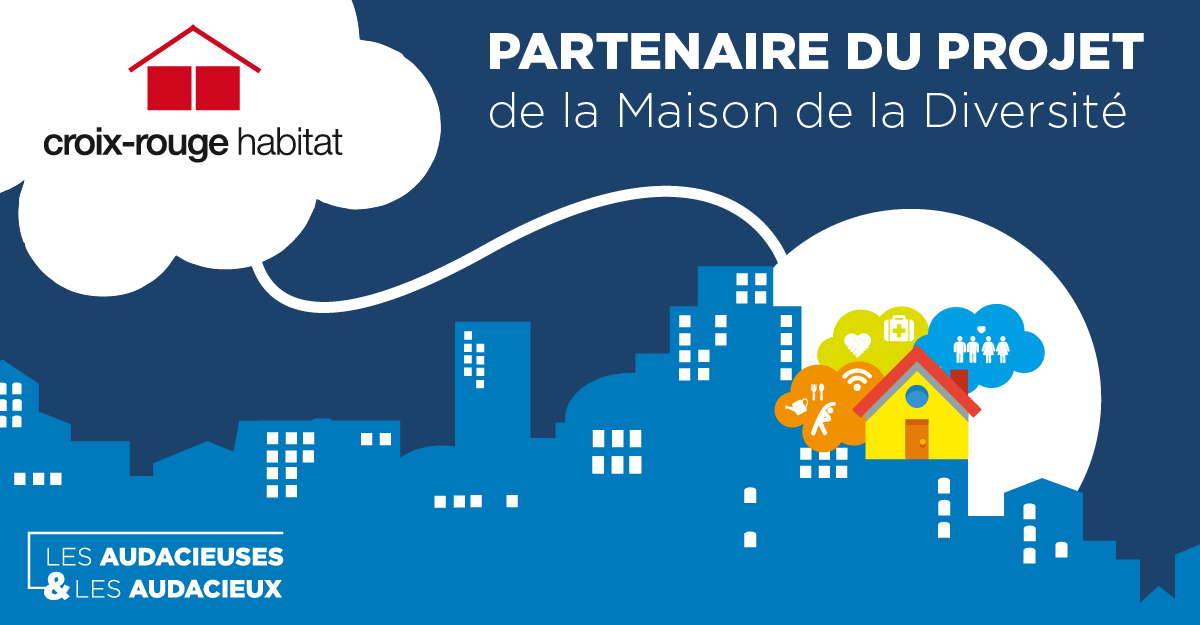 Croix-Rouge habitat partenaire du projet de la maison de la diversité