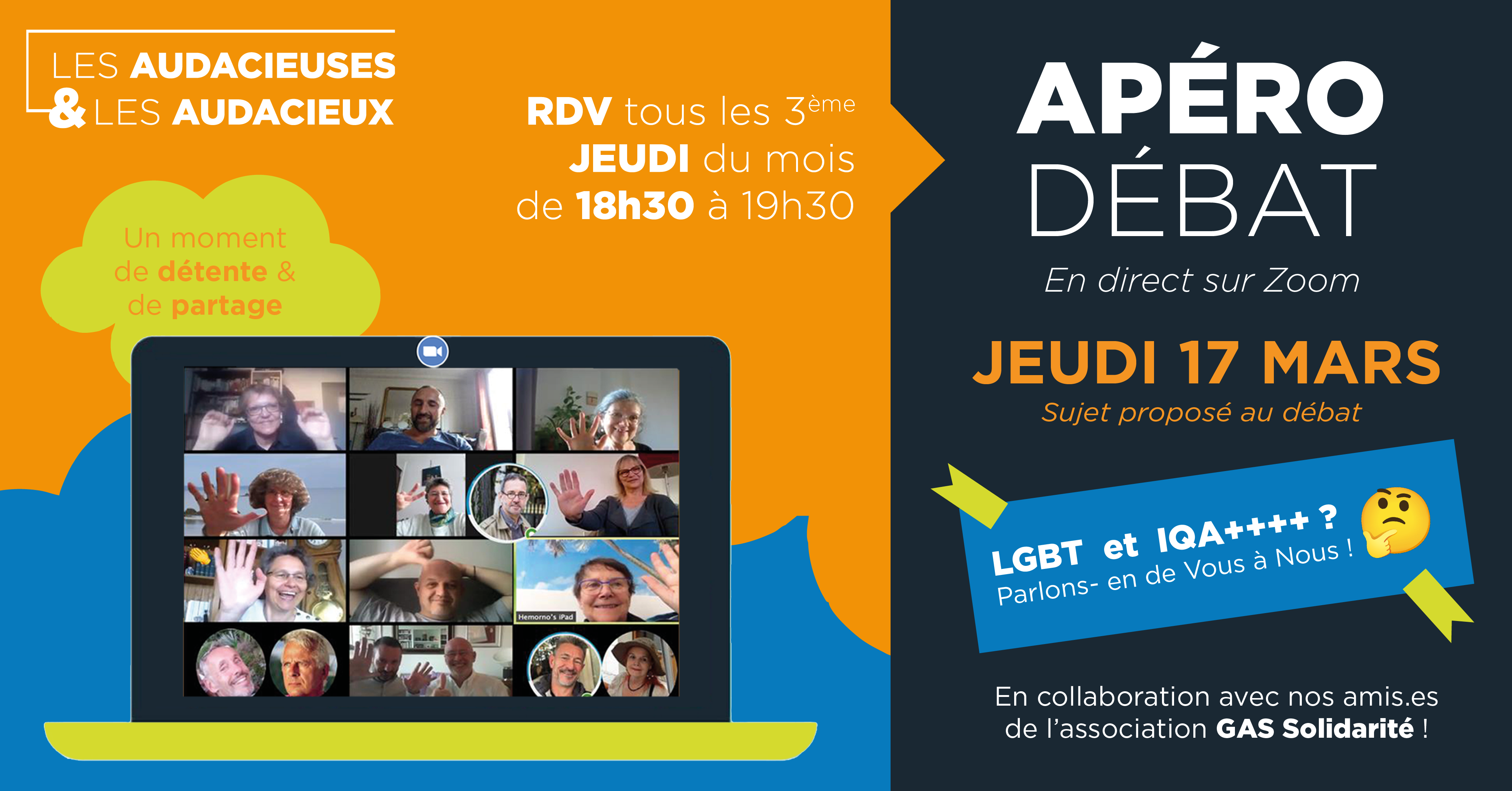 Apéro-Débat :LGBT et IQA++++ ? ?