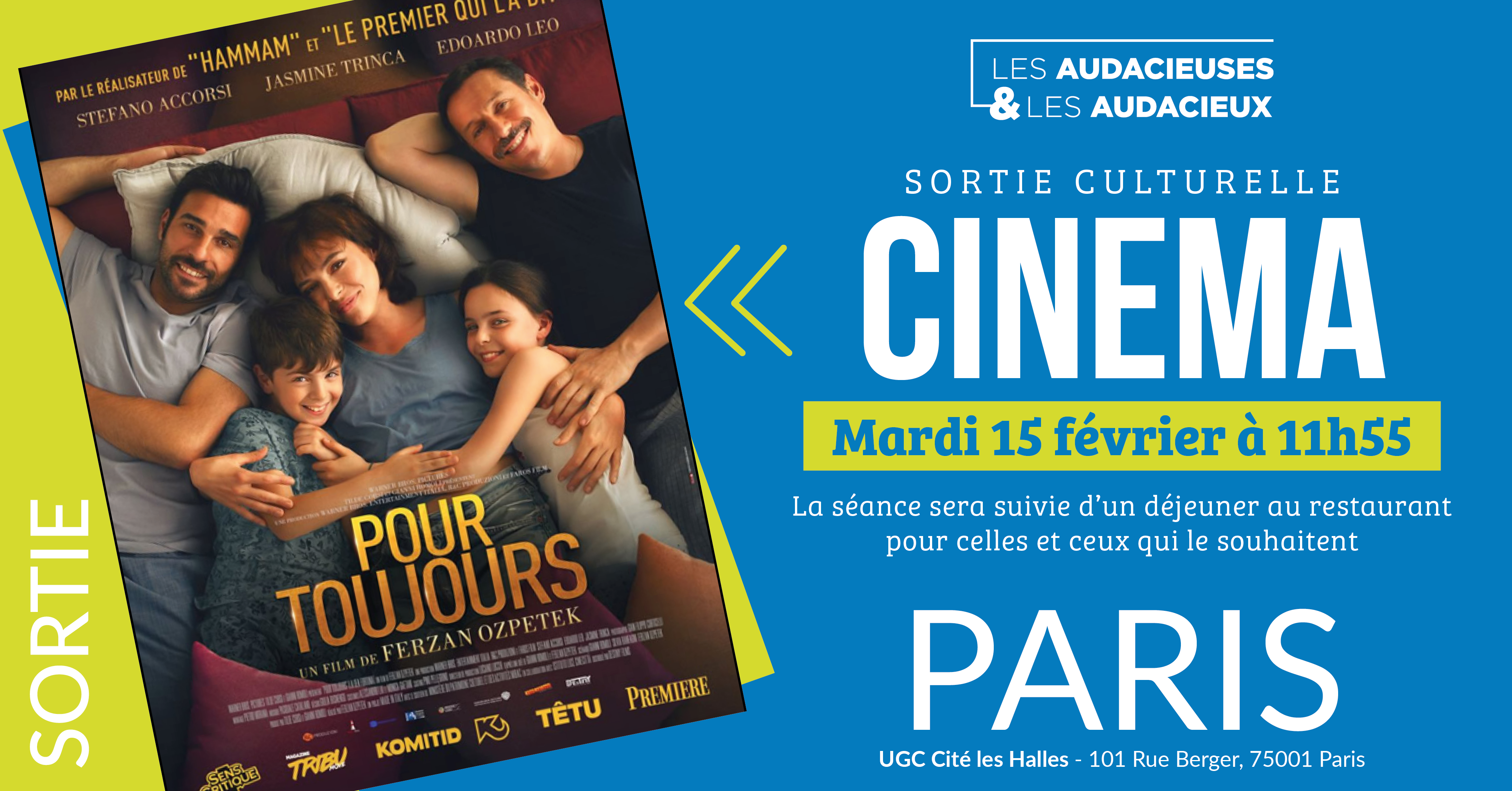 Sortie ciné le 15 février