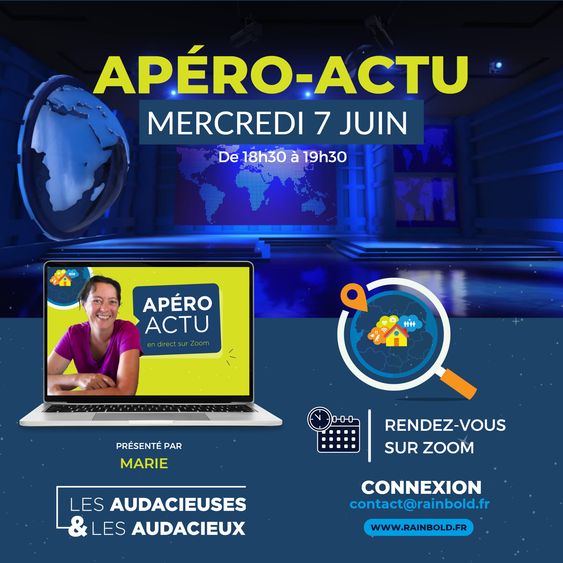 Apéro Actu du mercredi 7 juin en visio