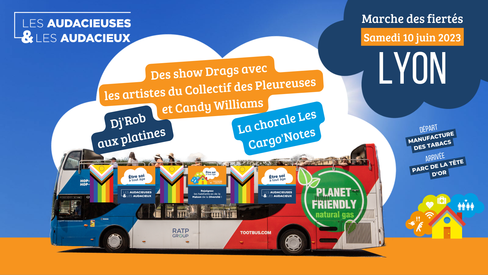 Marche des fiertés Lyon