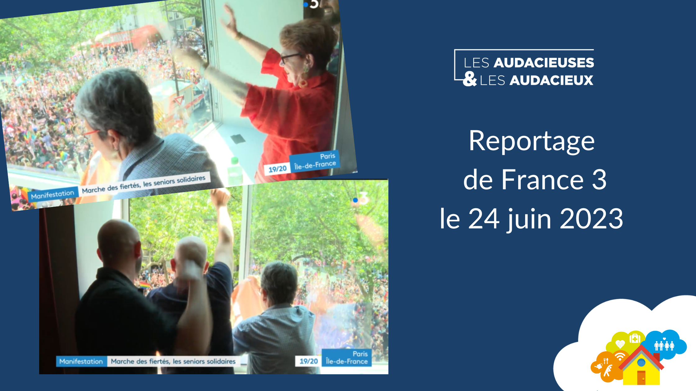 Reportage France 3 Paris le 24 juin