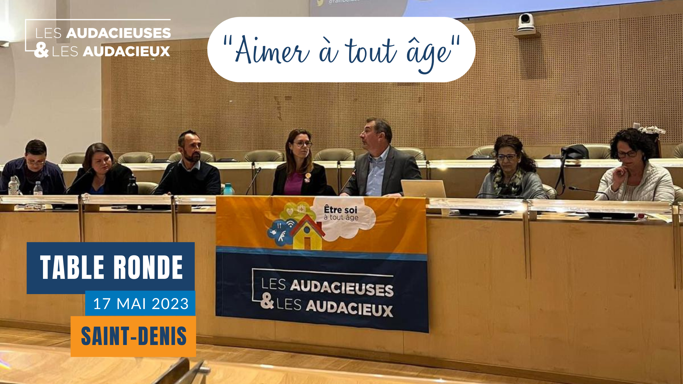 table-ronde « Etre soi à tout âge, juste une question d’amour »