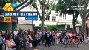 Lancement officiel des travaux de la Maison de la Diversité à Lyon le 9 juin 2023